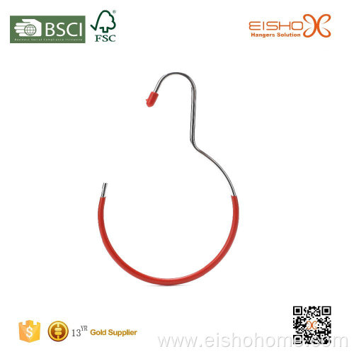 EISHO PVC Coating Metal Hanger For Scarf